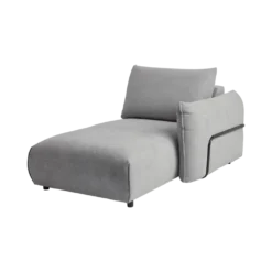 Méridienne pour canapé modulable tissu Solal