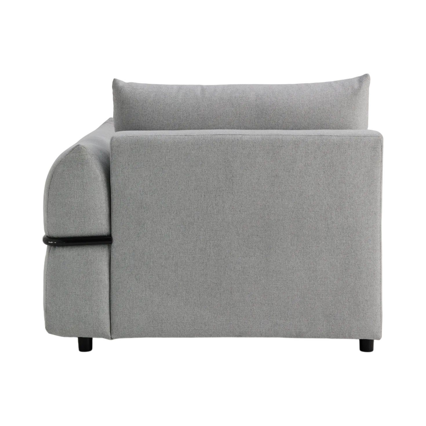 Méridienne pour canapé modulable tissu Solal