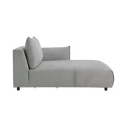Méridienne pour canapé modulable tissu Solal