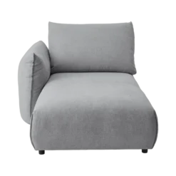 Méridienne pour canapé modulable tissu Solal