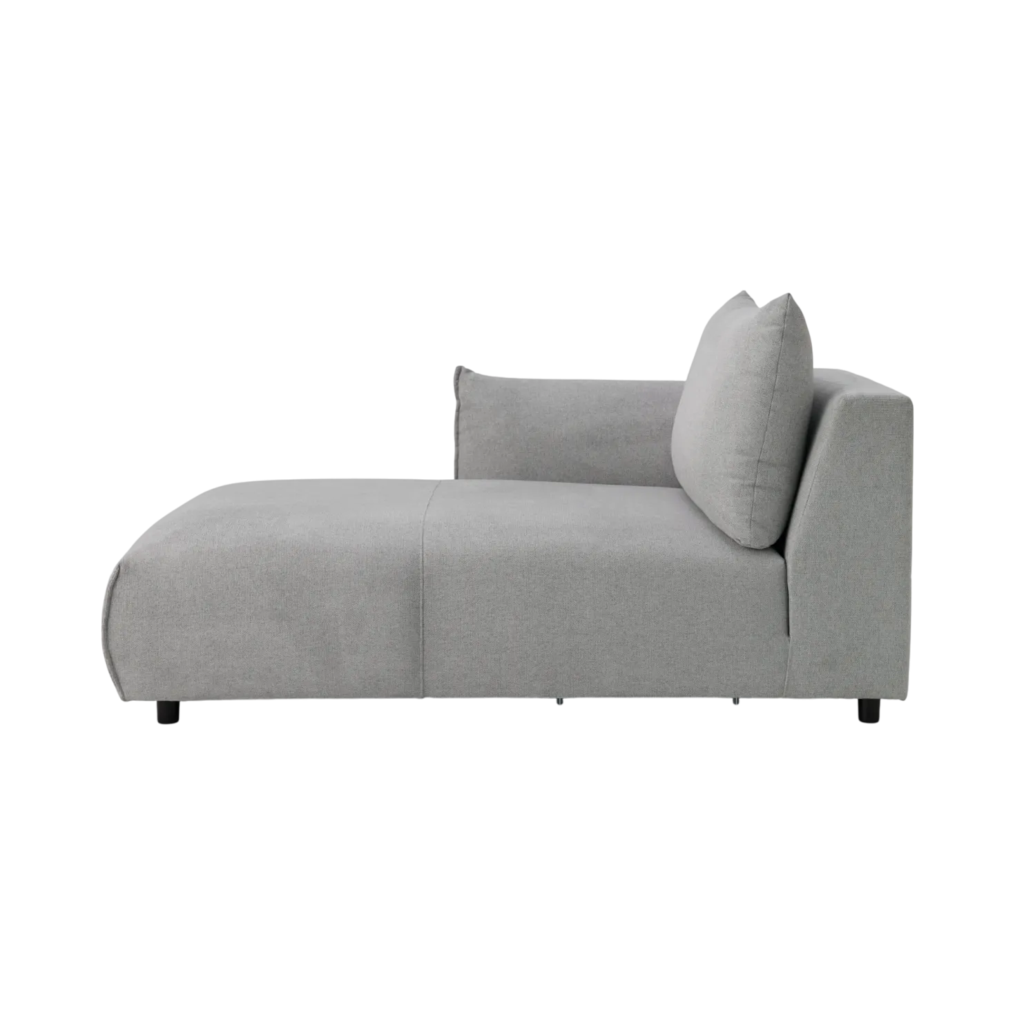 Méridienne pour canapé modulable tissu Solal