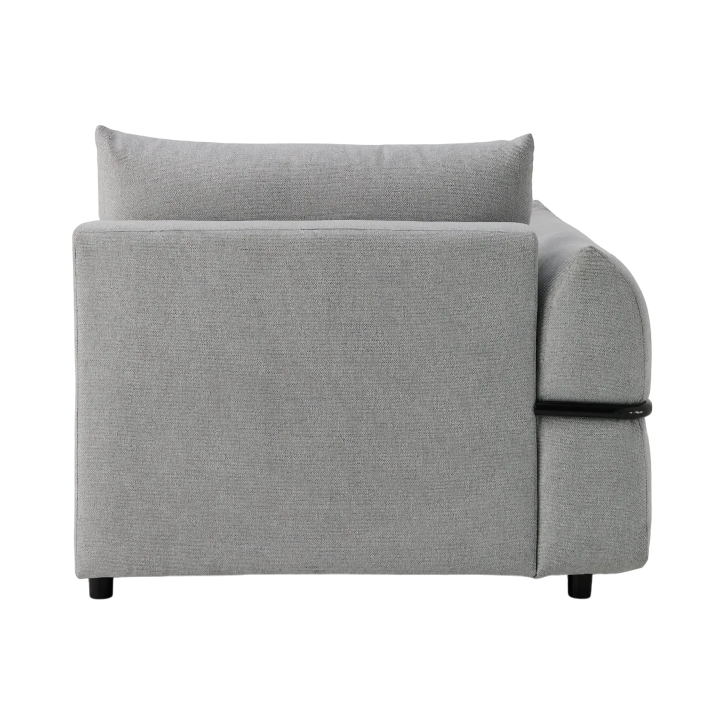 Méridienne pour canapé modulable tissu Solal