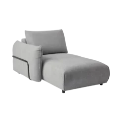 Méridienne pour canapé modulable tissu Solal