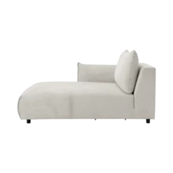 Méridienne pour canapé modulable tissu Solal