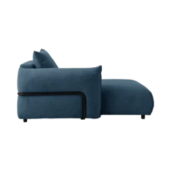 Méridienne pour canapé modulable tissu Solal