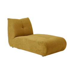 Méridienne pour canapé modulable tissu Benny
