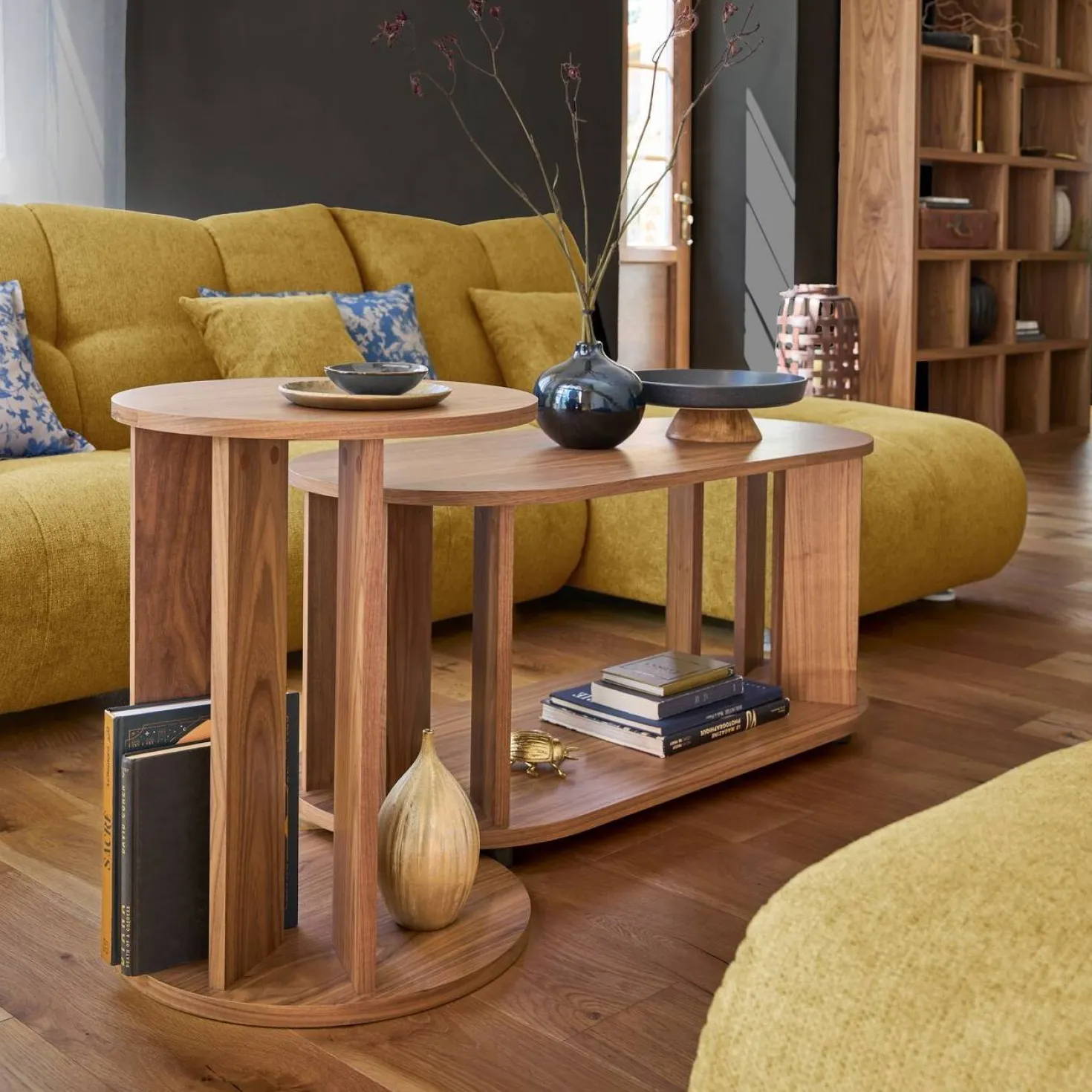 Méridienne pour canapé modulable tissu Benny