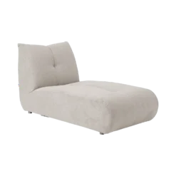 Méridienne pour canapé modulable tissu Benny