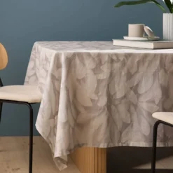 Nappe coton lin Plantain