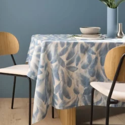 Nappe coton lin Plantain