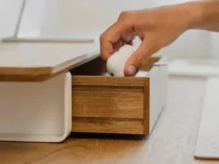 OAKYWOOD Grand tiroir modulable bois massif