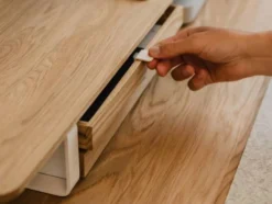 OAKYWOOD Grand tiroir modulable bois massif