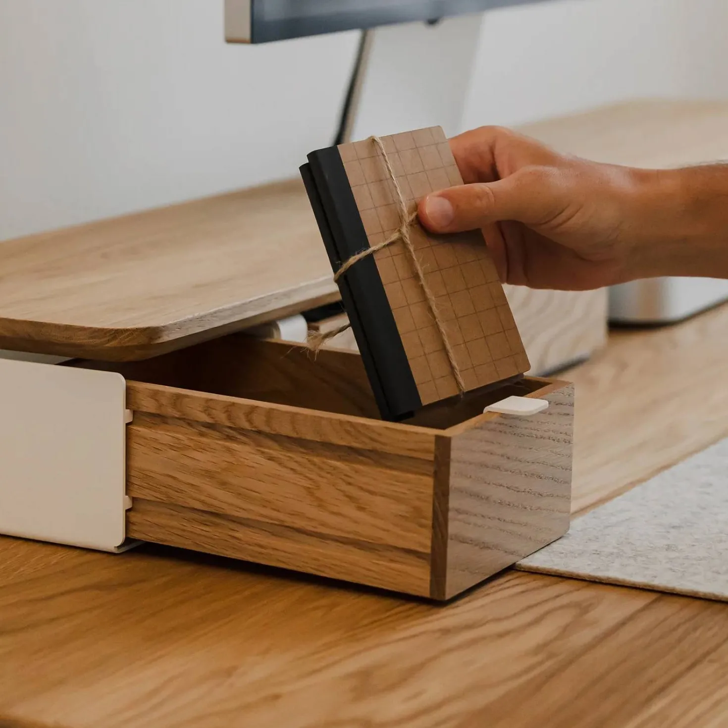 OAKYWOOD Petit tiroir modulable bois massif