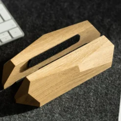 OAKYWOOD Station d'accueil ordinateur bois massif