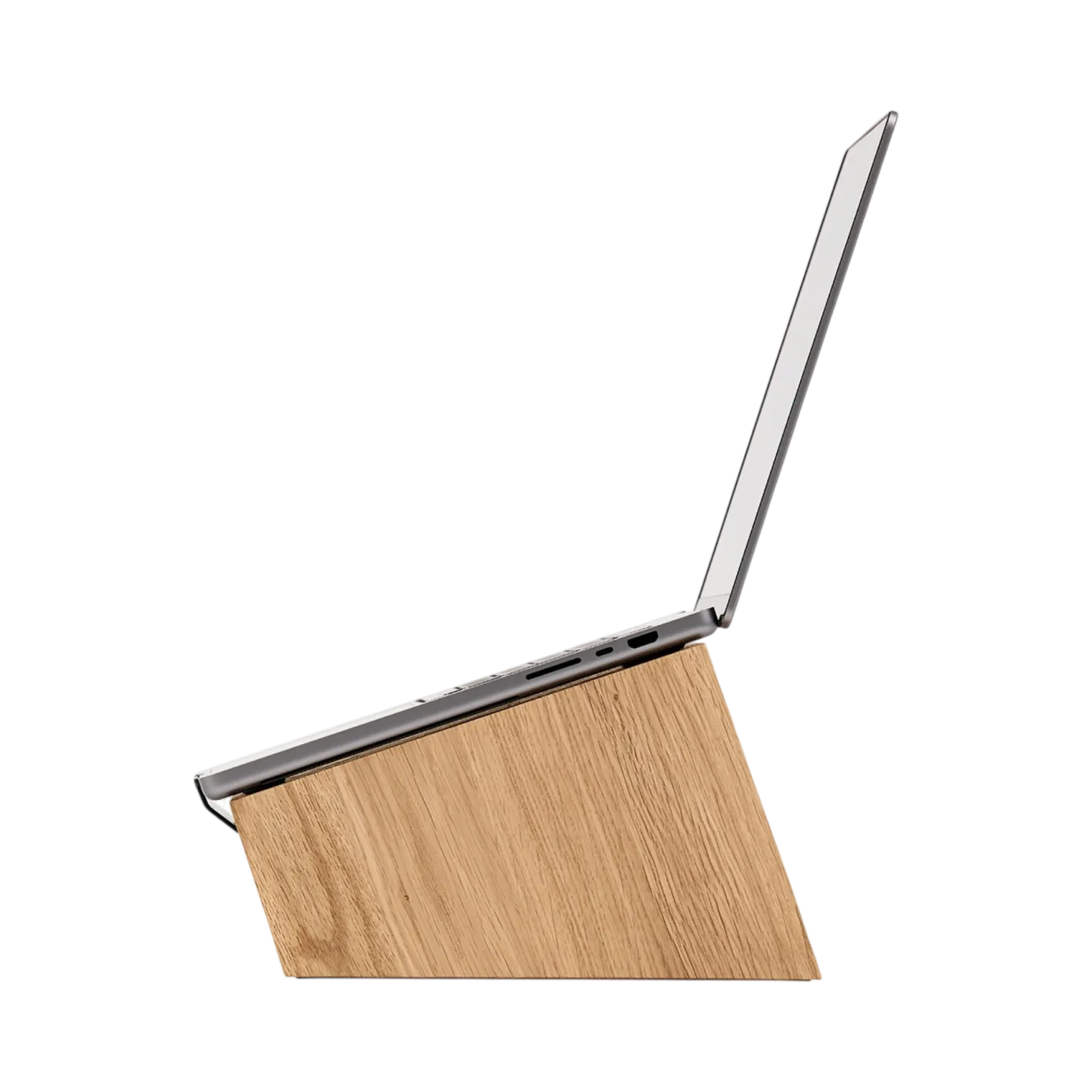 OAKYWOOD Support pour PC portable bois massif