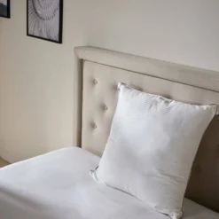 Oreiller coton satin déhoussable Léonore