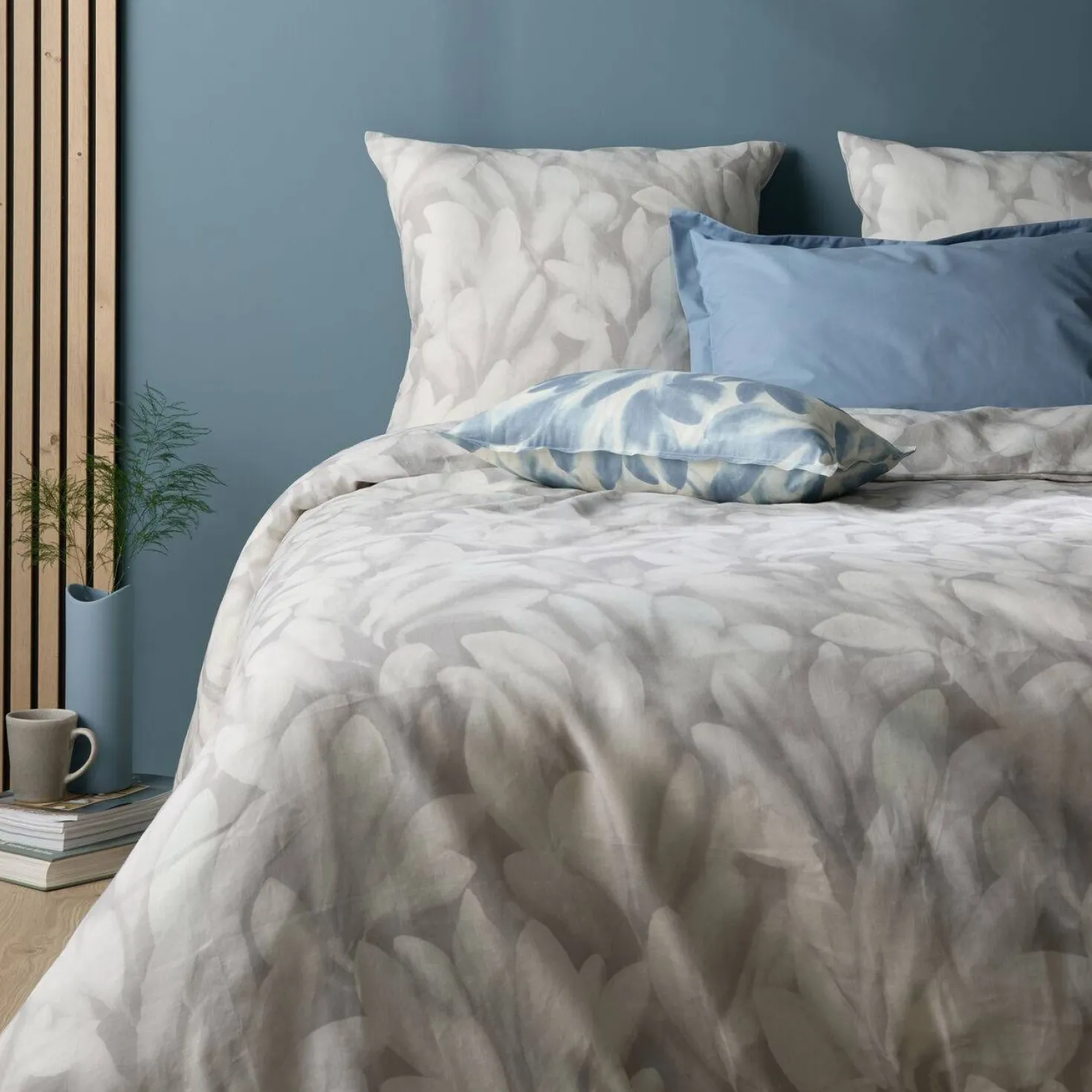 Parure de lit coton lin Plantain