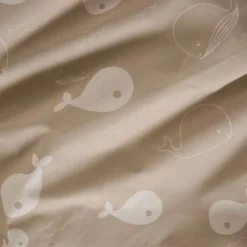 Parure de lit coton P'tite Baleine