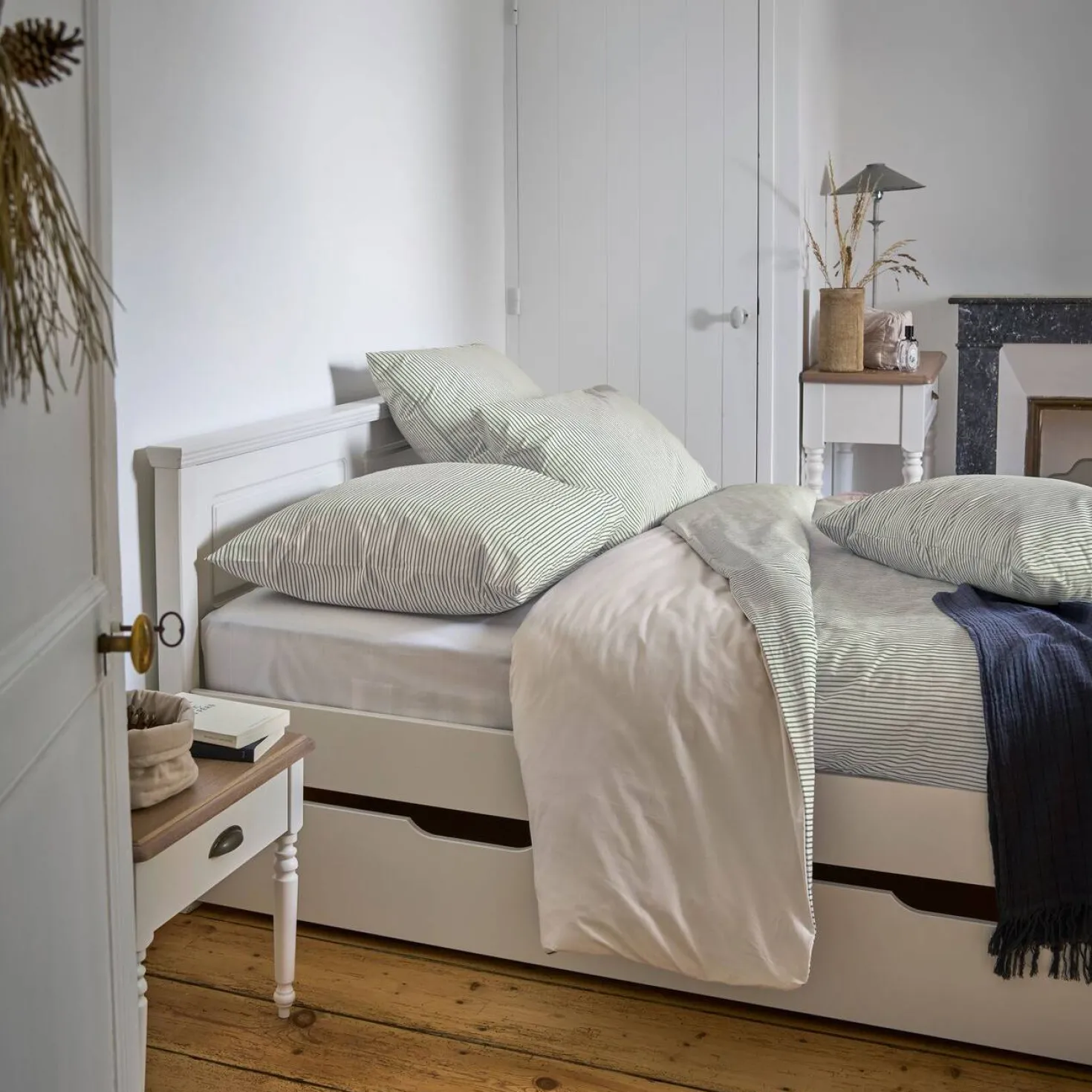 Parure de lit percale Aulne