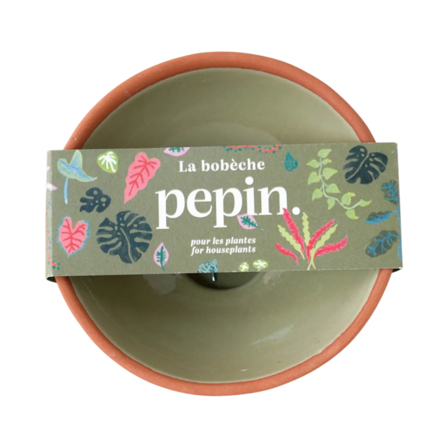 PEPIN Bobèche Plantes - Vert sauge