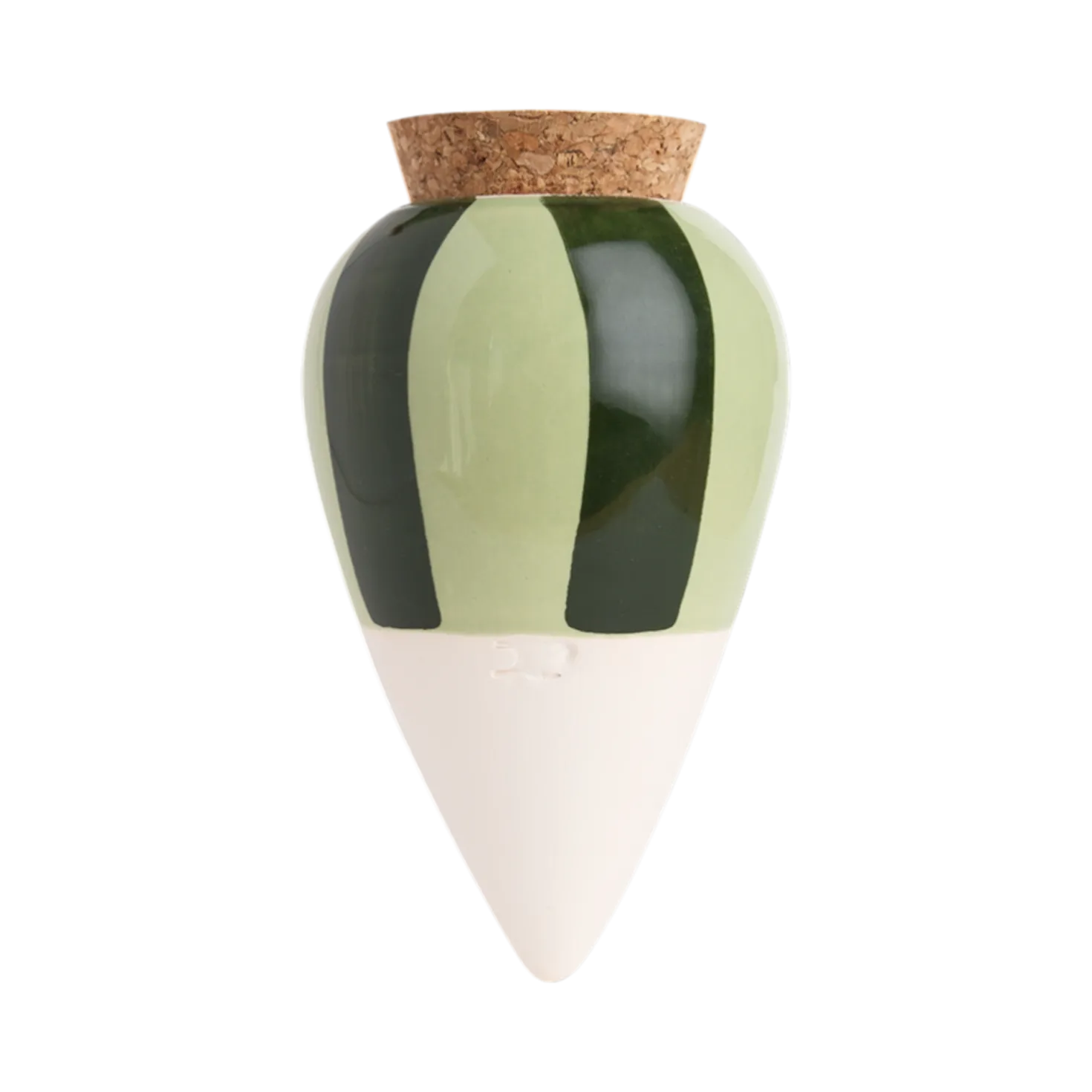 PEPIN Olla - Rayé vert et vert