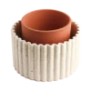 PEPIN Pot autonome Paula - Blanc grainé