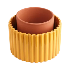 PEPIN Pot autonome Paula - Jaune moutarde