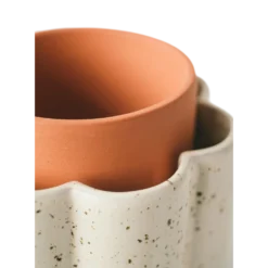 PEPIN Pot autonome Paulita - Blanc grainé