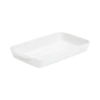 PILLIVUYT Plat à rôtir rectangulaire en porcelaine 40 cm