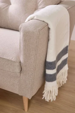 Plaid rayures coton polyester Paxton
