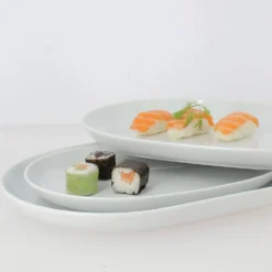 Plat ovale en porcelaine 28cm Boss