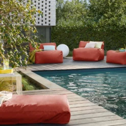 Pouf Bain de soleil Recyclé Heva
