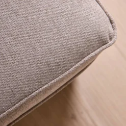 Pouf carré tissu Ondine