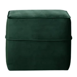 Pouf carré velours Oscar