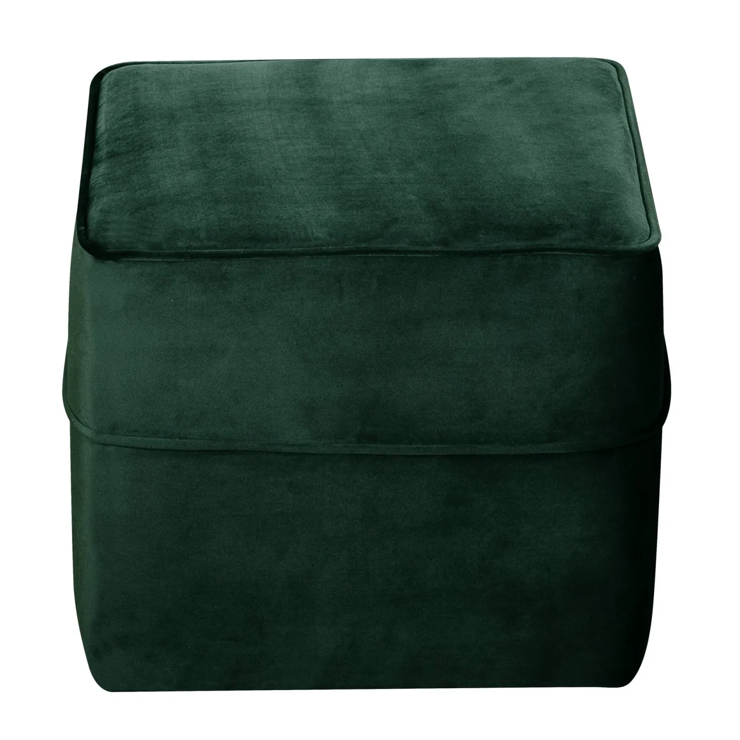 Pouf carré velours Oscar