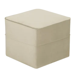 Pouf carré velours Oscar