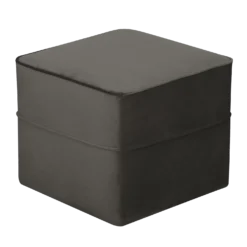 Pouf carré velours Oscar