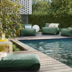Pouf d'Extérieur Recyclé Heva