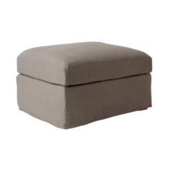 Pouf lin déhoussable Moëze