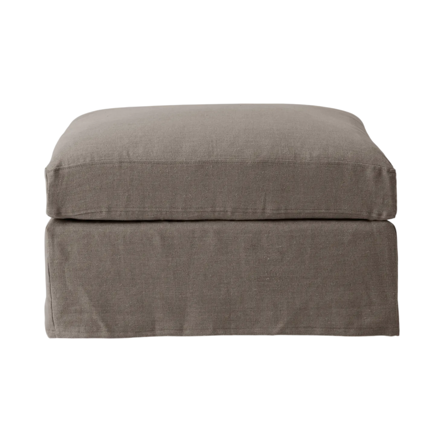 Pouf lin déhoussable Moëze