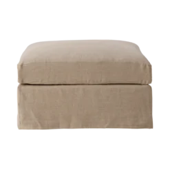 Pouf lin déhoussable Moëze