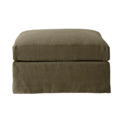 Pouf lin déhoussable Moëze