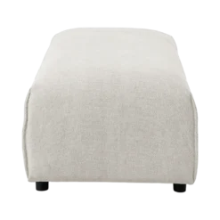 Pouf pour canapé modulable tissu Solal