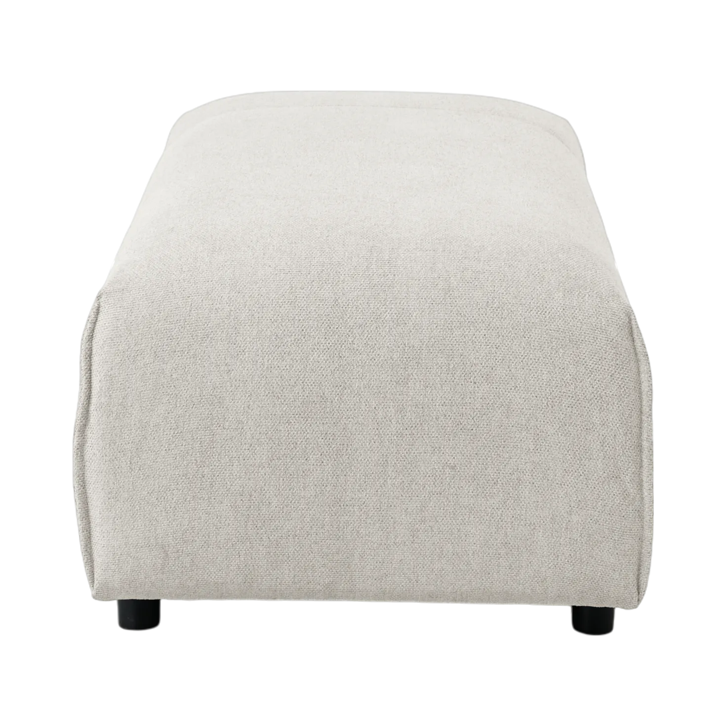 Pouf pour canapé modulable tissu Solal