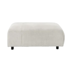 Pouf pour canapé modulable tissu Solal