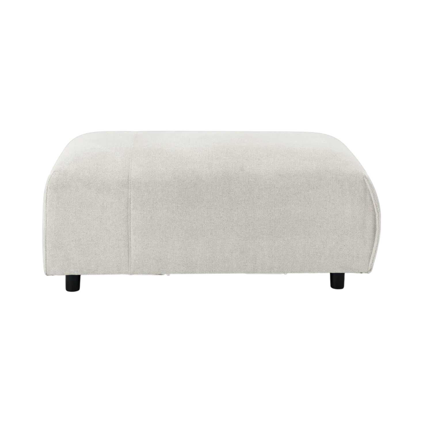 Pouf pour canapé modulable tissu Solal