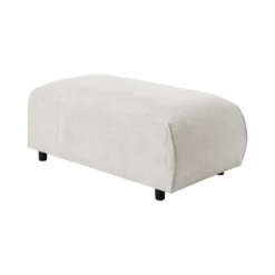 Pouf pour canapé modulable tissu Solal
