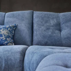 Pouf pour canapé modulable tissu Benny