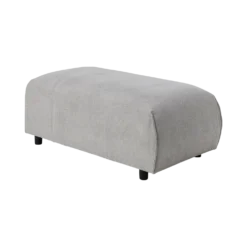 Pouf pour canapé modulable tissu Solal