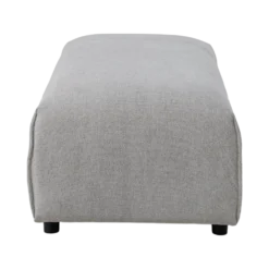 Pouf pour canapé modulable tissu Solal